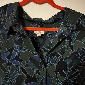 LOGO woven blouse from QVC